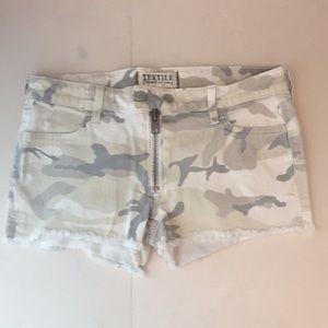 Elizabeth and James camo shorts!